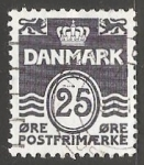 Stamps Denmark -  Olas - numero 25