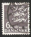 Stamps Denmark -  Escudo de armas