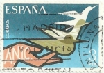 Stamps Spain -  ASOCIACIÓN NACIONAL DE INVÁLIDOS CIVILES. MANO Y PALOMAS. EDIFIL 2378