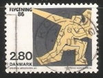 Stamps Denmark -  Refugiados 