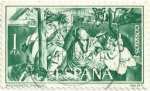 Stamps : Europe : Spain :  NAVIDAD 1965. LA ADORACIÓN DE LOS PASTORES, DE MAYNO. EDIFIL 1692