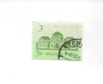 Stamps Hungary -  palacio