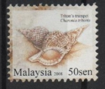 Sellos del Mundo : Asia : Malaysia : TRITÓN  TROMPETA