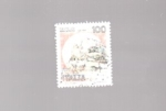 Stamps Italy -  castillo aragonesse