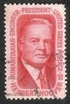 Stamps United States -  Herbert Hoover