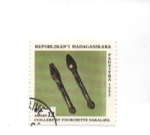 Stamps Madagascar -  TENEDOR Y CUCHARA