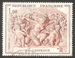 Stamps France -  1641 - Escultura de J.B. Carpeaux