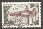 Sellos de Europa - Francia -  Castle of Bazoches du Morvand 