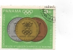 Sellos de America - Panam� -  MEDALLAS OLIMPICAS