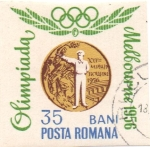 Stamps Romania -  JJOO DE MELBOURNE 1956