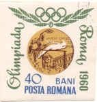 Sellos del Mundo : Europe : Romania : JJOO DE ROMA 1960