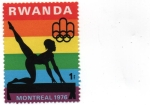 Sellos de Africa - Rwanda -  JJOO MONTREAL 1976