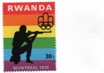 Sellos de Africa - Rwanda -  JJOO MONTREAL 1976