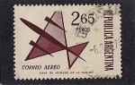 Sellos de America - Argentina -  Correo Aereo