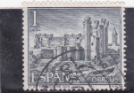 Stamps Spain -  castillo de Valencia de Don Juan (25)