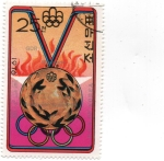 Stamps South Korea -  MEDALLA DE ORO