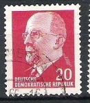 Sellos de Europa - Alemania -  1961 Presidente Walter Ulbricht DDR