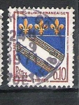 Sellos de Europa - Francia -  1965 City Arms - Paris  Trayes