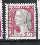 Sellos de Europa - Francia -   1960 New Marianne Type