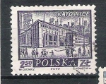 Sellos de Europa - Polonia -  1960 Historic Polish Cities Katowice