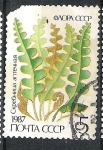 Sellos de Europa - Rusia -  1987 Ferns Nº2