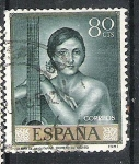 Sellos de Europa - Espa�a -  1965 Pintura. Julio Romero de Torres, 1874-1930.