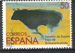 Stamps Spain -  Pabellón de España Exp 88 Australia