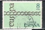 Sellos de Europa - Espa�a -   1971 Europa. Diseño común/