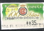 Sellos de Europa - Espaa -  Real club tenis Barcelona 1988