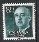 Sellos de Europa - Espa�a -  1955 Serie básica. General Franco.