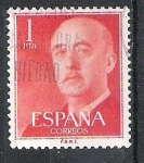 Sellos de Europa - Espaa -  1955 Serie básica. General Franco.