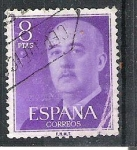 Sellos de Europa - Espa�a -  1956 Serie básica. General Franco.