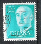 Sellos de Europa - Espaa -  1956 Serie básica. General Franco.