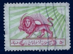 Stamps Iran -  Leon Imperial