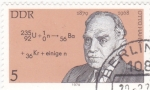 Stamps Germany -  Otto Hahn- Premio Nobel de Química