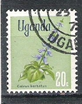 Sellos de Africa - Uganda -  Planta