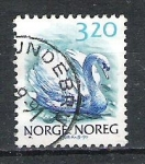 Sellos de Europa - Noruega -  cisne