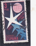 Sellos de Europa - Espa�a -  Expo-Bruselas-58   (27)