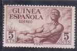 Stamps Guinea -  músico indigena