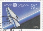 Stamps Portugal -  EUROPA CEPT- satelite Hermes