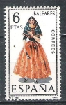 Sellos de Europa - Espa�a -  1967 Trajes típicos regionales. nº 7