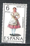 Sellos de Europa - Espaa -  1969 Trajes típicos regionales. nº 33