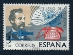 Sellos de Europa - Espaa -  Centenario del telefono