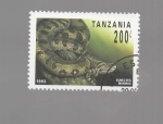 Stamps Tanzania -  SERPIENTE