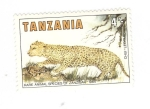 Sellos del Mundo : Africa : Tanzania : Leopardo