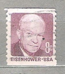 Sellos de America - Estados Unidos -  1971 Presidente Dwight D. Eisenhower, 1890-1969.