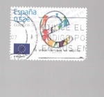 Stamps Spain -  AMPLIACION DE LA CEE