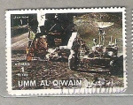 Sellos de Asia - Emiratos rabes Unidos -  1972 Airmail - Moon Travel (Umm al Qiwain) Serie completa 1 al 16