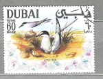 Sellos de Asia - Emiratos �rabes Unidos -  1968 Pajaros (Dubai)