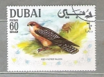 Sellos de Asia - Emiratos rabes Unidos -  1968 Pajaros (Dubai)